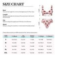 thumbnail image 4 of Kdxio Watermelon Ice Cream Print Women's 2 Piece High Waisted Wrap Spaghetti Strap Summer Swimsuit Bikini Set-, 4 of 7