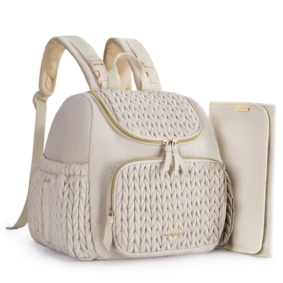 Bolsa de pañales mommore, pequeña, con cambiador
