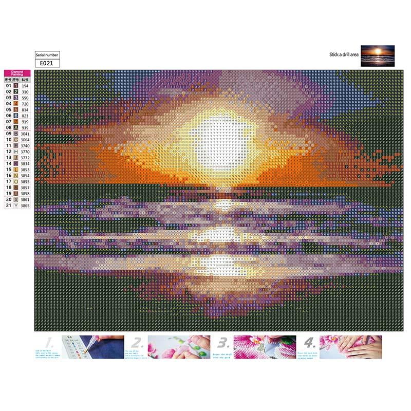 Feiona 5d Diy Diamond Painting Cross Stitch Paint By Number Kits For Adults Frameless Full Round Resin Diamond Covered Walmart Com Walmart Com