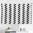 thumbnail image 1 of Geometric Tapestry, Monochrome Repeating Pattern Diagonal Squares with Vintage Inspirations, Fabric Wall Hanging Decor for Bedroom Living Room Dorm, 2 Sizes, Charcoal Grey White, by Ambesonne, 1 of 1