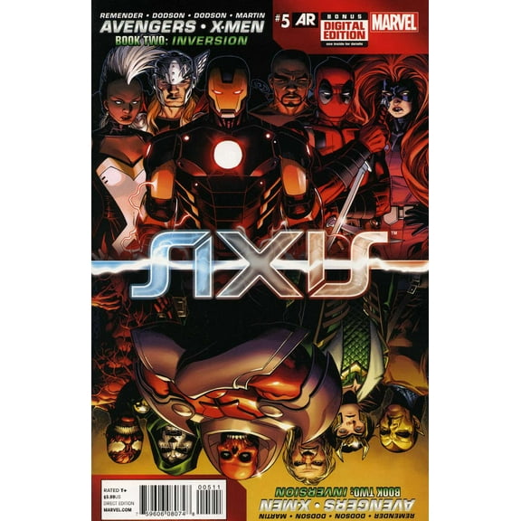 Avengers And X-Men: Axis #5 VF ; Marvel Comic Book