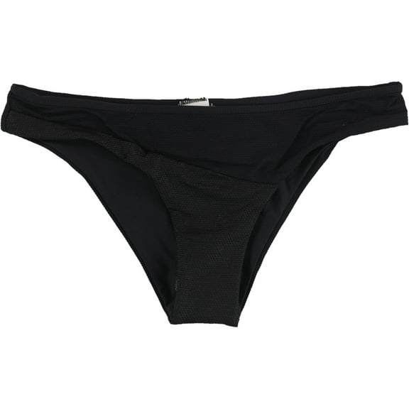 Tavik Womens Jaclyn Pique Bikini Swim Bottom, Black, Medium