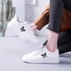 thumbnail image 2 of 2022, zapatos vulcanizados informales de suela gruesa para estudiantes, zapatillas de deporte para mujer, zapatos blancos ligeros para caminar, zapatos planos de punta redonda con boca profunda 38 Gao Jinjia LED, 2 of 2