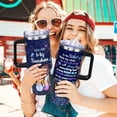 thumbnail image 3 of Sister Gifts from Sisters - 40 oz Stainless Steel Tumbler with Handle and Straw - Gifts for Best Friend - Work Friendship Gifts for Women - Funny gifts for Sis on Birthday, 3 of 6