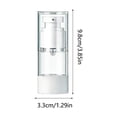 thumbnail image 3 of Airless Pump Bottles 0.5 oz Travel Size Dispensers, Refillable BPA-Free Leakproof Lotion Bottles for Foundation Moisturizer Creams, Cosmetic Travel Containers, 3 of 9