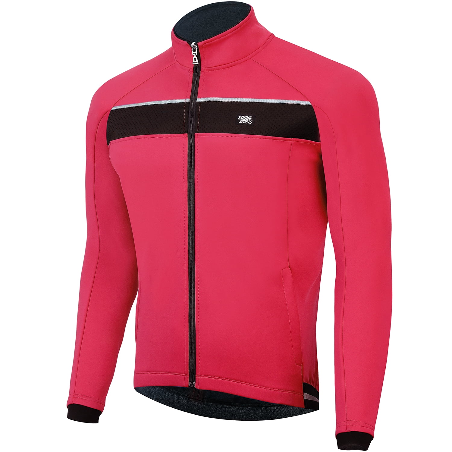 Souke Sports Mens Winter Cycling Jacket Windproof Water Resistant Thermal Windbreaker Souke Sports Mens Winter Cycling Jacket Windproof Water Resistant Thermal Windbreaker