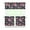 White-1, variant on Kitchen Curtains and Valance Set 24 Inch Tier Pioneer Colorful Floral Curtains Small Drapes for Cafe Living Room Bathroom Farmhouse 3 Pieces Set Rod Pocket