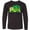 AB-Black, variant on Inktastic Irish St Patricks Day Fire Truck Long Sleeve Youth T-Shirt