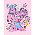 thumbnail image 5 of Sesame Street Toddler Girls' Abby Cadabby Extra Sweet 2 Piece Long Sleeve Pajama Set, 5 of 7
