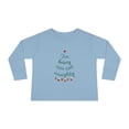 thumbnail image 2 of "I am Being Nice Not Naughty" Christmas, Holidays, Toddler Long Sleeve Tee, 2 of 4