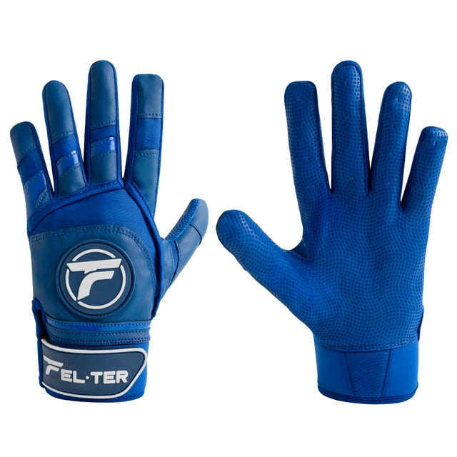 Guantes de Bateo Beisbol Adulto Felter Azul M