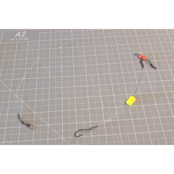 Stellar Pompano Rig Leader (2 Pack) with 2/0 Hook