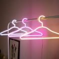 thumbnail image 2 of MasteelfCA LED Neon Light USB Powered Clothes Stand Decorative Lights Hanger Light, 2 of 6