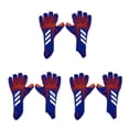 thumbnail image 2 of Destyer Comfortable To Wear Soccer Goalkeeper Gloves Grip And Protection Breathable Blue Orange 3Set, 2 of 6