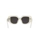 thumbnail image 4 of Lentes de sol Prada SPR 14Z 142-5S0 Butterfly Shape Blanco Gris, 4 of 6