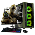 thumbnail image 1 of Xtreme PC Gaming Geforce RTX 5060 AMD Ryzen 7 5700 32GB SSD 1TB Monitor 27 165Hz WIFI Dark Green, 1 of 6