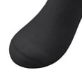 thumbnail image 2 of Men’s Cushioned Low Cut Cotton Socks – Seamless Toe, Padded Sole & Toe, Breathable Daily Comfort - 8 pairs, Black, Shoe Size 10-12, 2 of 7