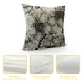 thumbnail image 4 of Nawypu Throw Pillow Covers Flower Flowering Natural Almond Oil Black Spring Bunch Tree Branch White Middle Milk Blossom Lmond Square Pillow Cases for Couch Car Bedroom Decorative, 4 of 5