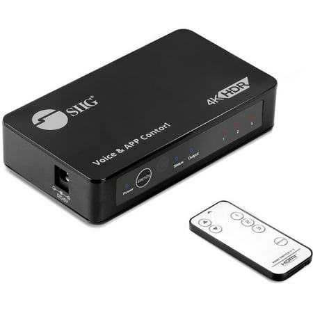 UPC: 0662774044996 | 3×1 4K HDMI 2.0 Switch with IR & Voice APP Control