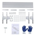 thumbnail image 2 of Guide de Scierie – Rail Réglable en Aluminium de 9 Pi – 3 Barres Croisées – Convient aux Scies de 14 à 36 Pouces – Convertit des Grumes en Dalles de 1/2 à 14 Pouces – Accessoire de Scierie – Menuisiers et Charpentiers, 2 of 5