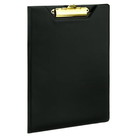 Samsill Clipboard Padfolio, Portfolio, 8.5" x 11" Writing Pad, Black