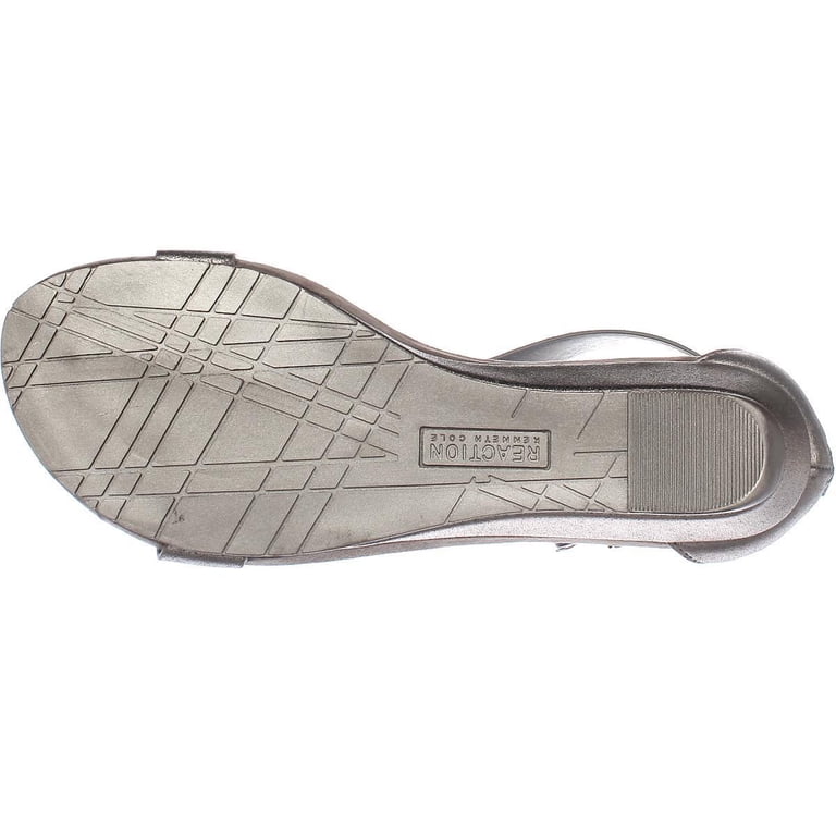 Womens Kenneth Cole REACTION Great Gal T-Strap Wedge Sandals  display picture 1