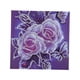 thumbnail image 4 of Kit de Pintura de Diamante 5D DIY con Forma de Flor, de Imitación, , Artesanía, Decoración de Pared, 25x25cm Púrpura, 4 of 9