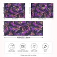 thumbnail image 4 of Satin Pillow Case Colorful Butterflies Outline Standard Silk Pillow Cover for Hair and Skin Envelope Closure 20"x26", 4 of 9