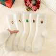 thumbnail image 3 of Dalrosia Women's Fuzzy Socks for Women Slipper Socks-Cozy Fluffy Non-Slip Warm,for Halloween, Home, Hospital, Yoga, 3 of 5
