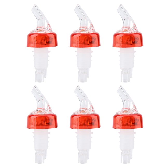 Vertedor de vino transparente de 30 ml con luz y tapón para reuniones en bares de casa