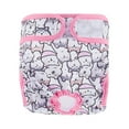 thumbnail image 1 of Pet Soft Washable Male Diapers, Male Dogs Comfort Reusable Doggy Diapers Dog Anti-harassment Physiological Pants for Boy Dog, 1 of 8