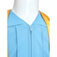 thumbnail image 4 of Moggemol Kids Unisex Preschool Kindergarten Graduation Gown Long Sleeve Zipper Robe with Hat Stole Light Blue 48, 4 of 7
