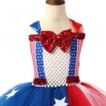 thumbnail image 3 of HAYIMI Child Independence Day Elegant Girls Party Dress For Birthday Celebration Pageant Gown 1776-2026 Sleeveless Trendy Dresses, 3 of 8