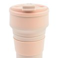 thumbnail image 2 of Copa De Agua Taza de agua portátil, taza telescópica reutilizable para acampar al aire libre (rosa) Sywqhk Libre de BPA, 2 of 6
