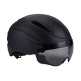 thumbnail image 2 of Casco de bicicleta de carretera Casco de bicicleta ajustable para hombres adultos para mujeres skate skateboard negro, 2 of 8