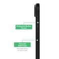 thumbnail image 5 of onn Phone Case for iPhone Air, MagSafe Compatible with Rotating Ring Kickstand - Frosted Clear/Black, 5 of 9