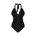 thumbnail image 2 of Maillot une-Pièce Fendu à Imprimé pour Femme, Tenue de Plage S-TTG, 2 of 4
