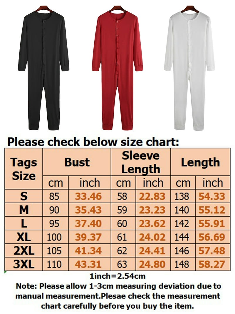 LABEL APPAREL Combinaison Thermique Homme Onesie Pyjama Zippée - Sous-vêtement Chaud S-3XL
