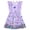 Purple Butterfly, variant on Aideaone Toddler Girls Dresses Kids Summer Ruffle Sleeve Tie Back Casual Sundress 2-8T