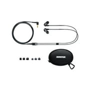 Shure SE215 Sound Isolating Headphones Earphones In-Ear Stereo Headphones Black