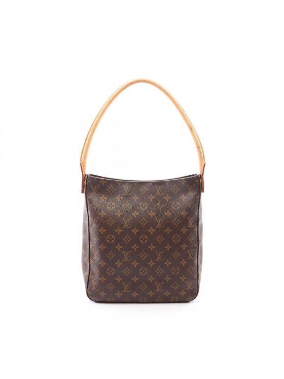 Pre-Owned Louis Vuitton Looping GM Monogram Shoulder Bag/Handbag, Coated Canvas and Leather,...