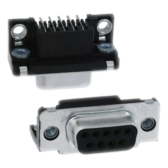745781-6 Connector 9 Position D-Sub Receptacle, Female Sockets