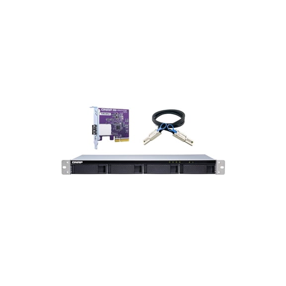 Gabinete de Sistema QNAP TL-R400S con 4 Bahías SATA 6Gbps JBOD