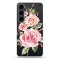 thumbnail image 3 of Pink Watercolor Floral Samsung Galaxy Ultra Clear Case,iPhone 12, 3 of 5
