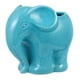 thumbnail image 3 of Maceta de cerámica con dibujos animados para suculentas, con forma de elefante, 3 of 6