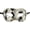 Black/Silver Checkered, variant on Luxury Mask – Premium Quality Venetian Party Masquerade Mask for Men & Women – Masquerade Ball – Prom Mardi Gras - Halloween