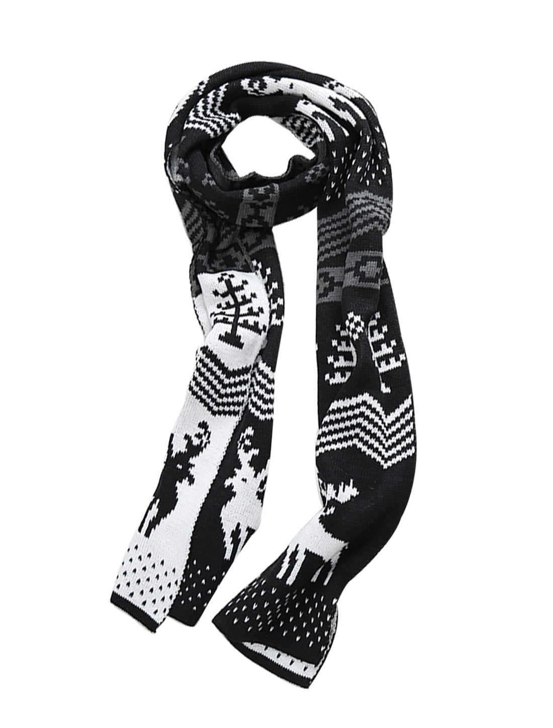 black and white shawl wrap