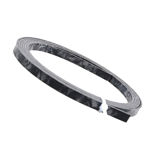 Tiras de incrustaciones de material de incrustaciones de guitarra Tiras de incrustaciones de encuadernación de guitarra acústica 6 mm 6mm perfke Material de la incrustación de la guitarra