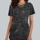 thumbnail image 1 of Puntoco Top de lactancia informal con cuello en V, manga corta y estampado de Halloween para mujer, 1 of 5
