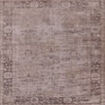 thumbnail image 1 of Ahgly Company Machine Washable Indoor Square Industrial Modern Rose Dust Purple Area Rugs, 8' Square, 1 of 7